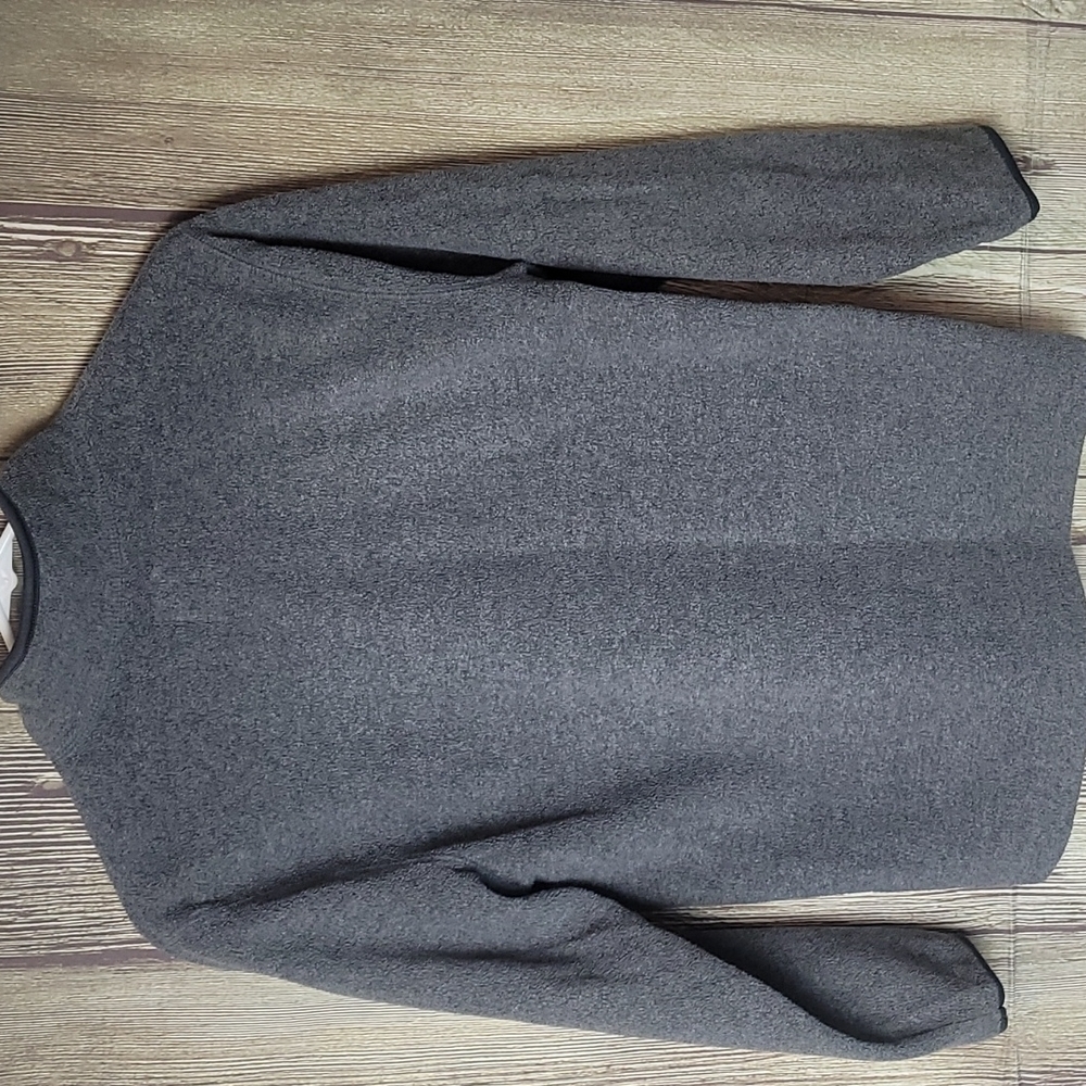 Boys Old Navy Pullover Sweatshirt Sz Large 10/12 Gray - Picture 3 of 3
